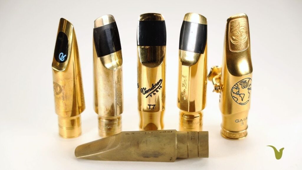 Saxophone mouthpiece metal