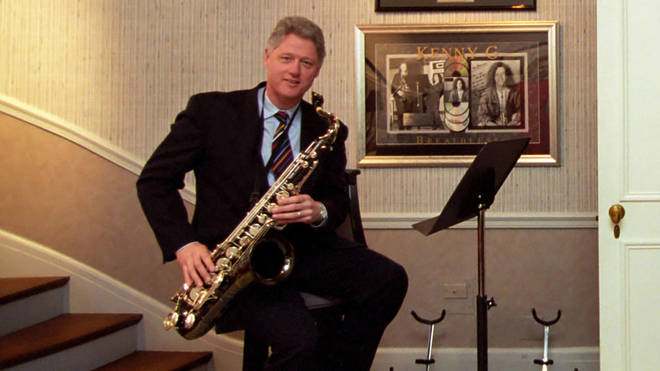 Did Bill Clinton really play the Saxophone ?